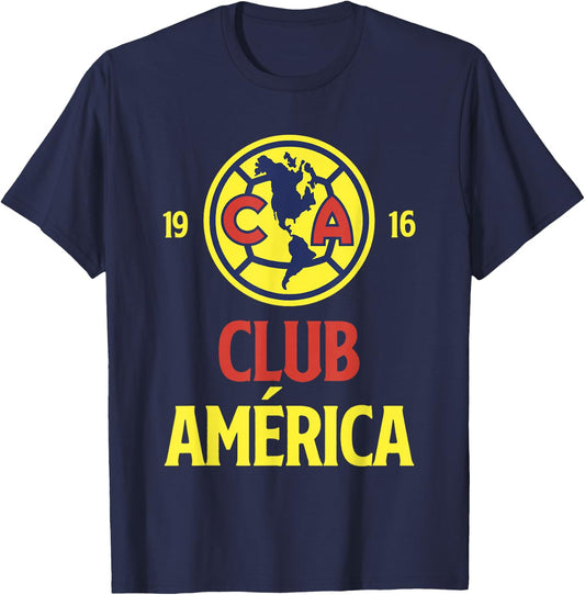 Club America - Score Big with Our Exclusive Collection T-Shirt - T-Shirt | Navy