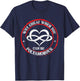 Why Cheat When You Can Be Polyamorous | Infinity Heart T-Shirt - T-Shirt | Navy
