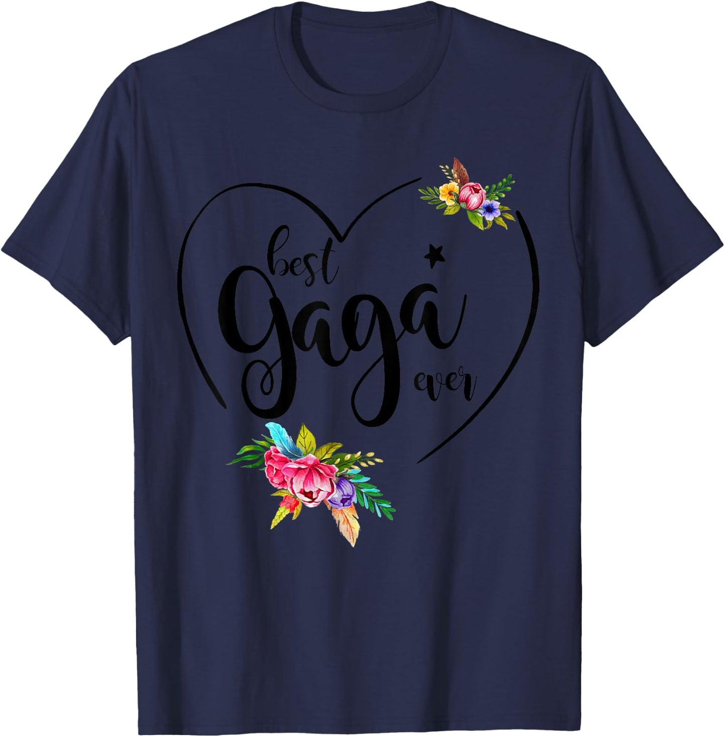 Best Gaga Ever - Gaga T-Shirt - T-Shirt | Navy