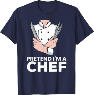 Pretend I'm a Chef T-Shirt - T-Shirt | Navy
