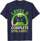 Level 5 Complete Level 6 Loading - 5th Wedding Anniversary T-Shirt - T-Shirt | Navy