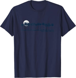 Punta Mita Vintage 70s Retro Throwback Design T-Shirt - T-Shirt | Navy