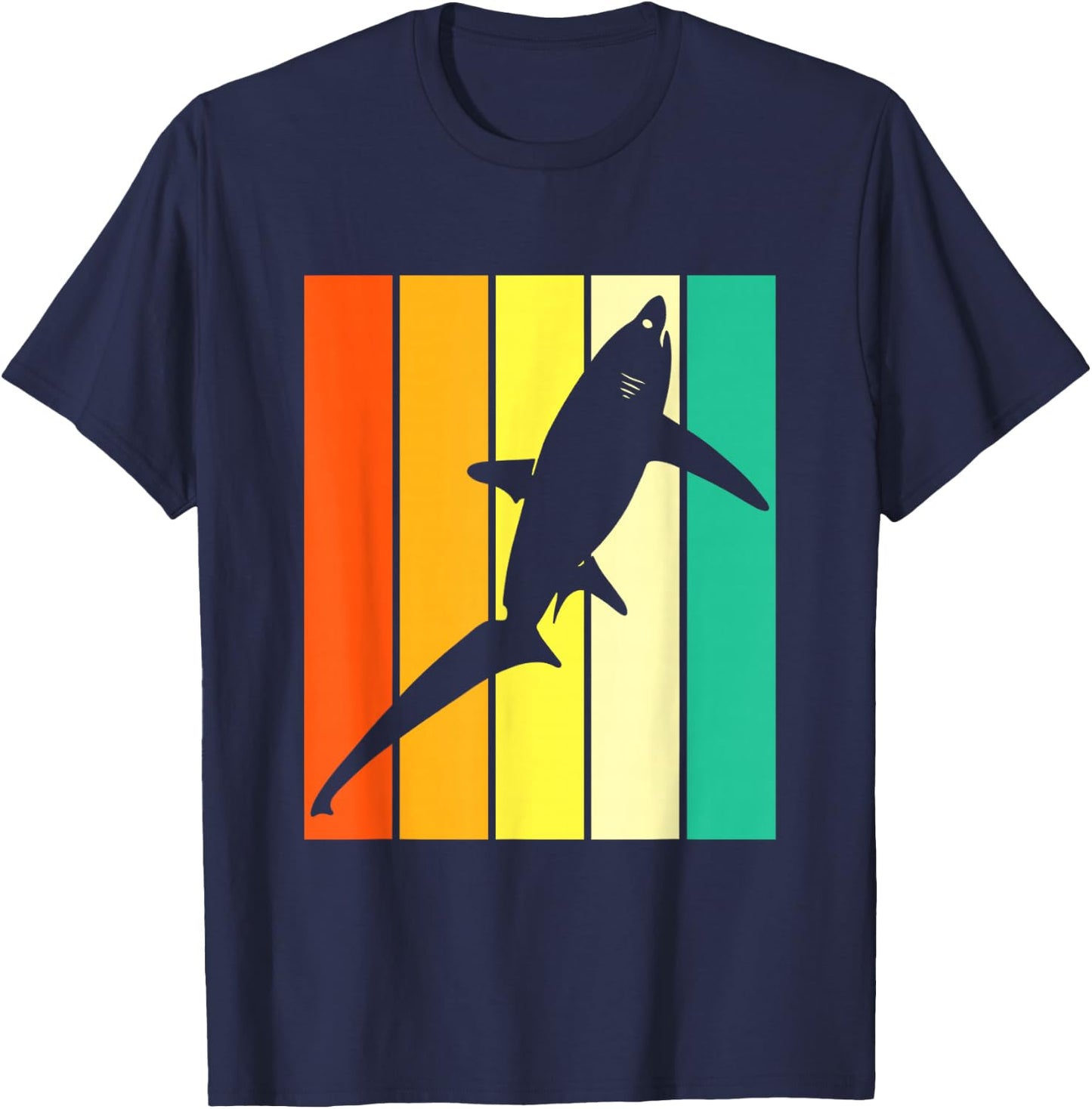 Vintage Thresher Shark T-Shirt - T-Shirt | Navy