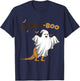 Kangaroo Lover Kanga boo animal Halloween kids Funny Ghost T-Shirt - T-Shirt | Navy