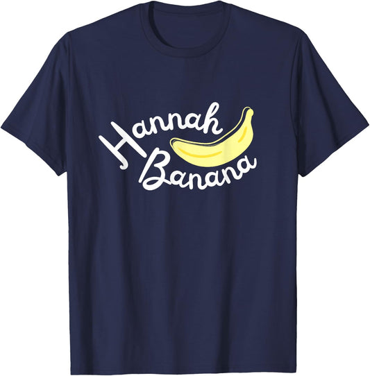 Hannah Banana Nickname T-Shirt - T-Shirt | Navy