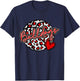 Leopard Cheetah Basketball BULLDOGS Spirit Game T-Shirt - T-Shirt | Navy