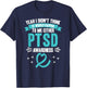 Would Never Happen to Me PTSD Awareness T-Shirt - T-Shirt | Navy