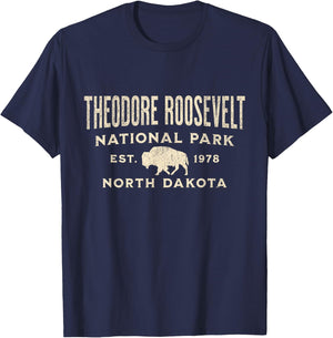 Theodore Roosevelt National Park T-Shirt - T-Shirt | Navy