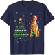 Is This Jolly Enough Rhodesian Ridgeback Dog Light Christmas Men Women Kids T-Shirt - T-Shirt | Navy