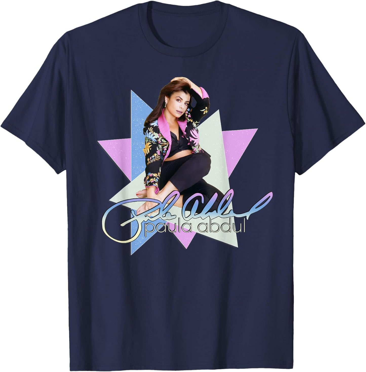 Paula Abdul 90's Idol T-Shirt - T-Shirt | Navy