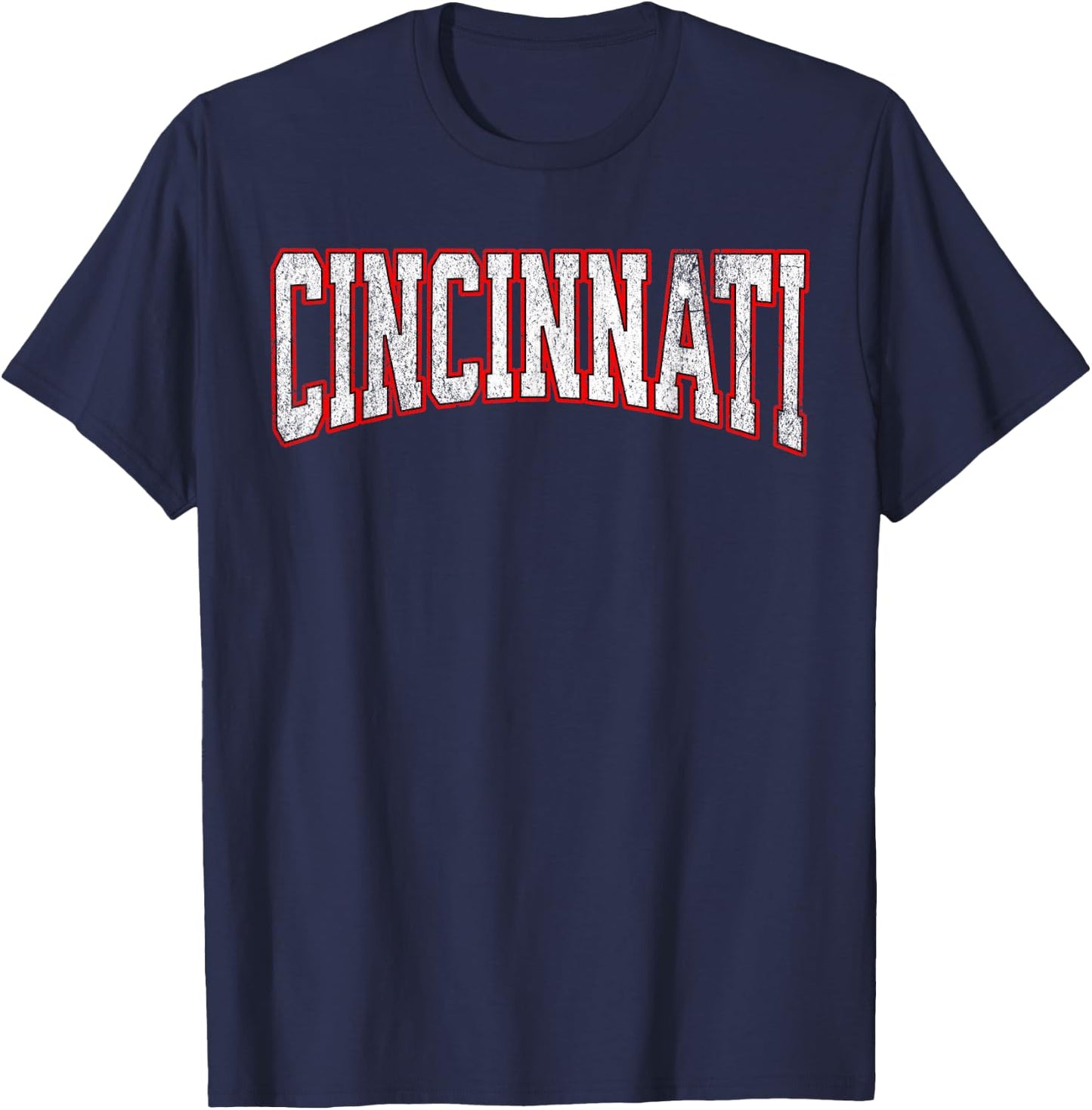 Cincinnati vintage city T-Shirt - T-Shirt | Navy