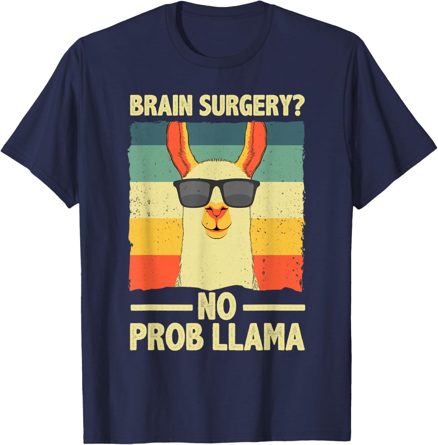 Cute Brain Surgery Women Kids Get Well Soon Recovery T-Shirt - T-Shirt | Navy