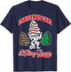 Christmas Cake Lifting Team Funny Gym Fitness Weightlifting T-Shirt - T-Shirt | Navy