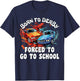 Demolition Derby Kids, Born To Derby, Demolition Derby T-Shirt - T-Shirt | Navy
