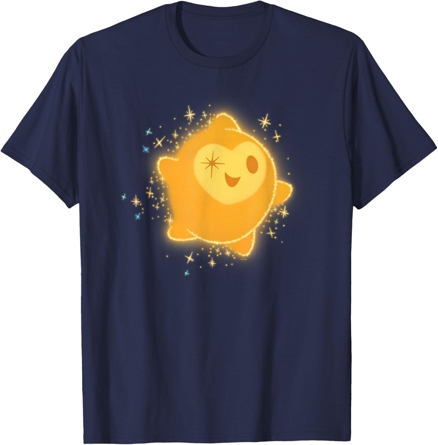 Disney Wish Star Eye Wink T-Shirt - T-Shirt | Navy