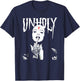 Satanic Nun Tattoos Unholy T-Shirt - T-Shirt | Navy