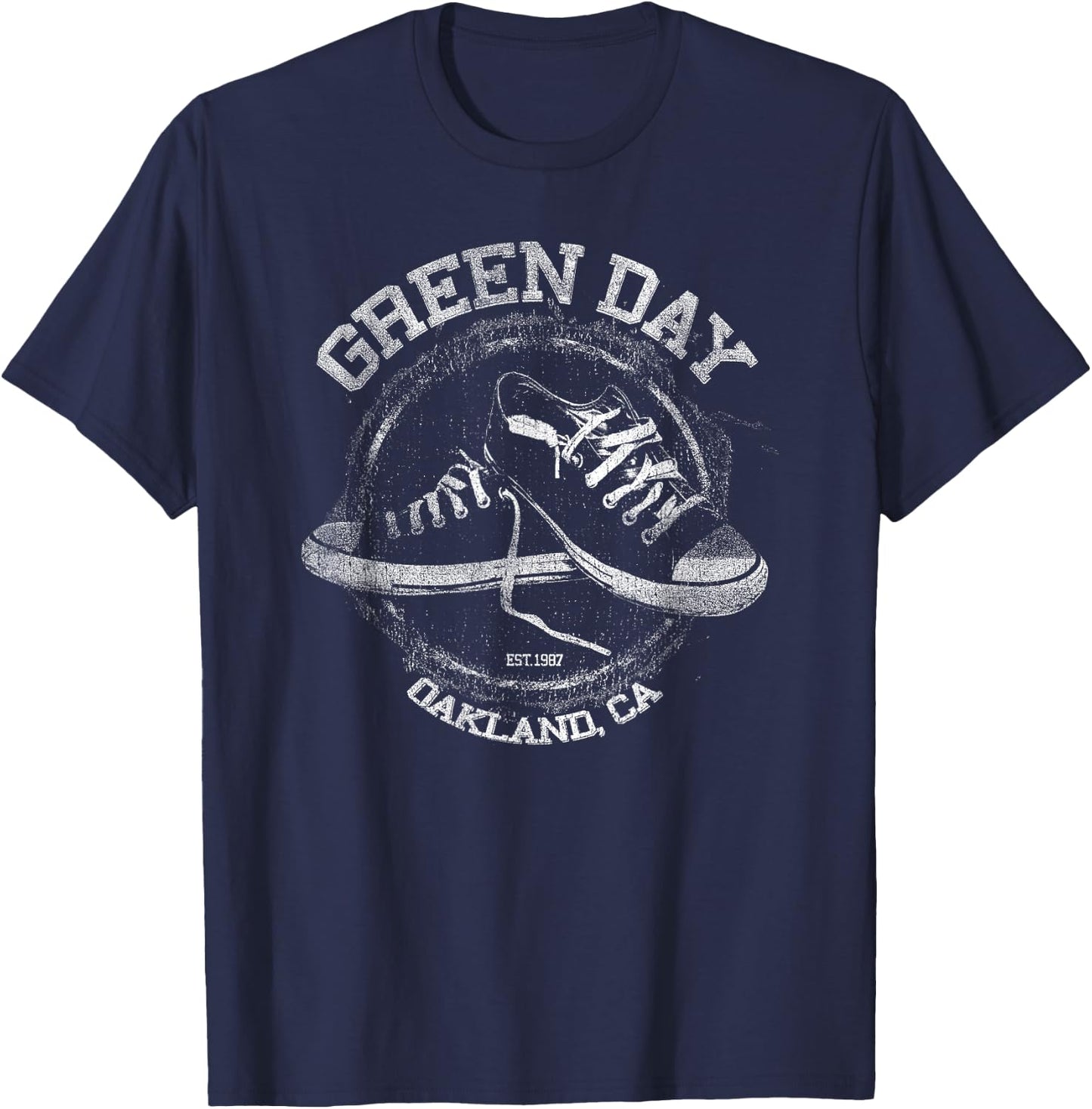 Green Day Allstar T-Shirt - T-Shirt | Navy