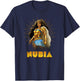 DC Comics Nubia Hero Pose Portrait T-Shirt - T-Shirt | Navy
