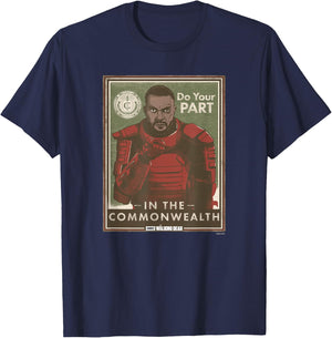 The Walking Dead Mercer T-Shirt - T-Shirt | Navy