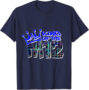King of M12 T-Shirt - T-Shirt | Navy