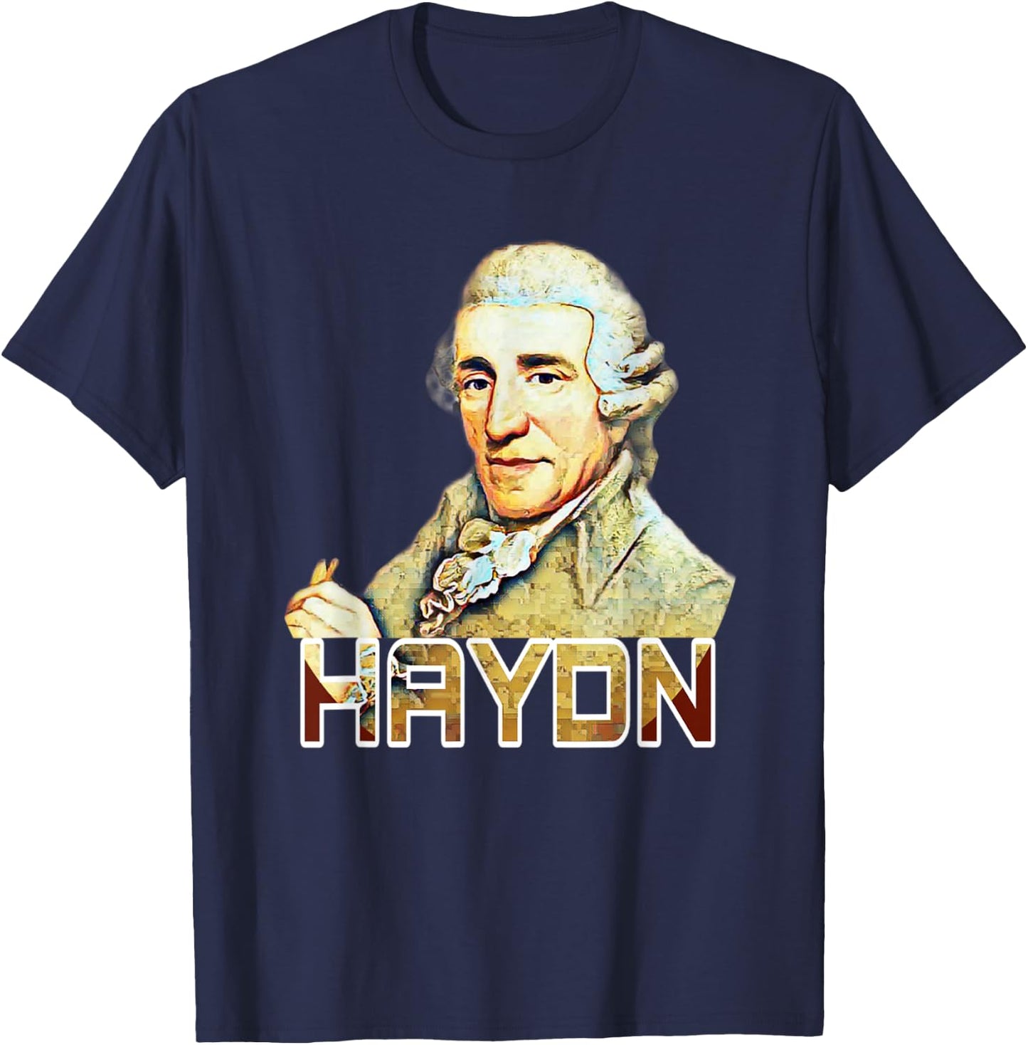 Haydn. Classical. Concert. composer T-Shirt - T-Shirt | Navy