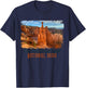 Bryce Canyon National Park Trail Explore Utah Camping Hiking T-Shirt - T-Shirt | Navy