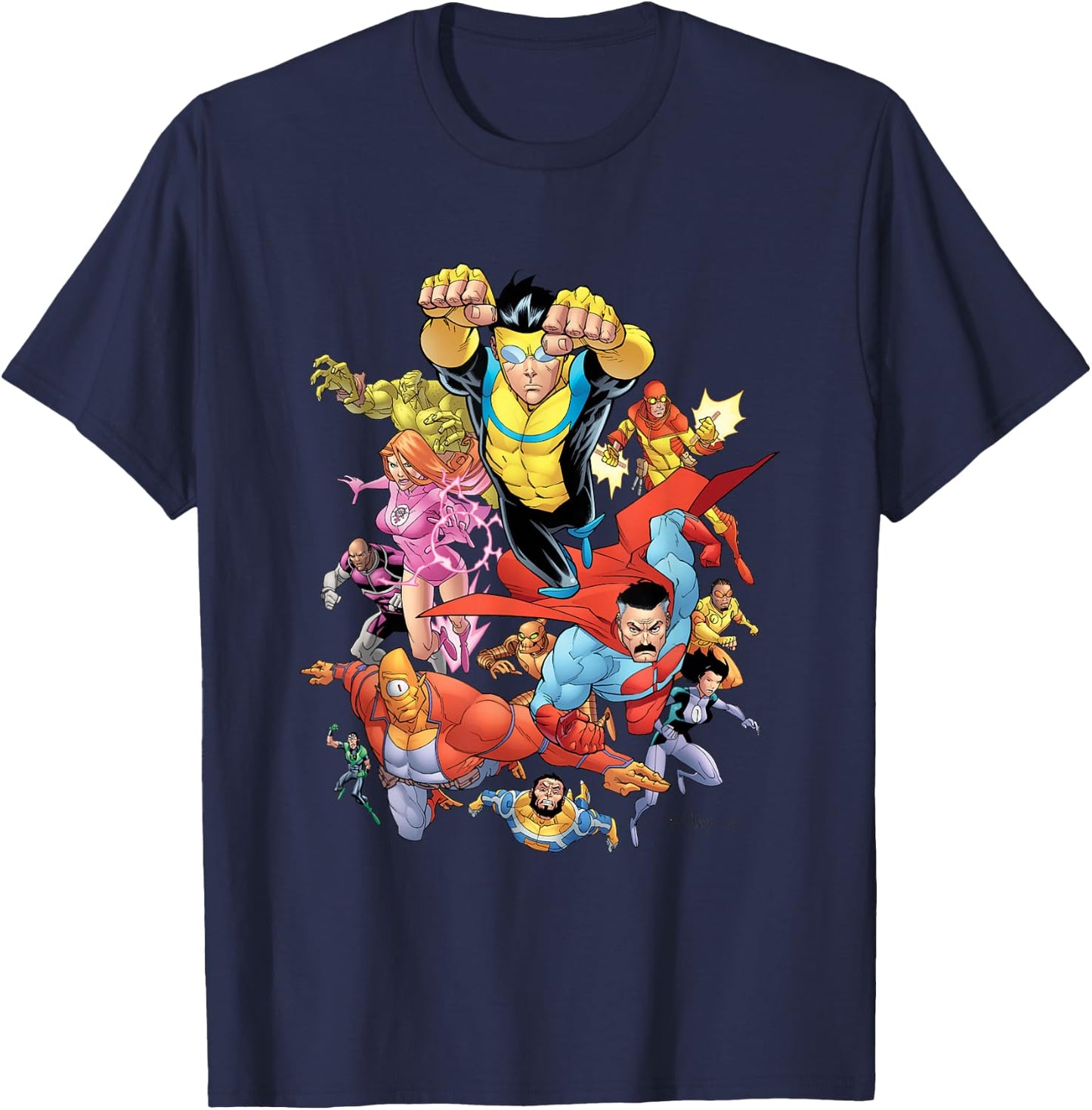 Invincible - Universe T-Shirt - T-Shirt | Navy