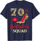70 Year Old Birthday Squad Leopard 70th B-Day Family T-Shirt - T-Shirt | Navy