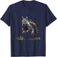 Squirrel Artwork - Animal Squirrel T-Shirt - T-Shirt | Navy