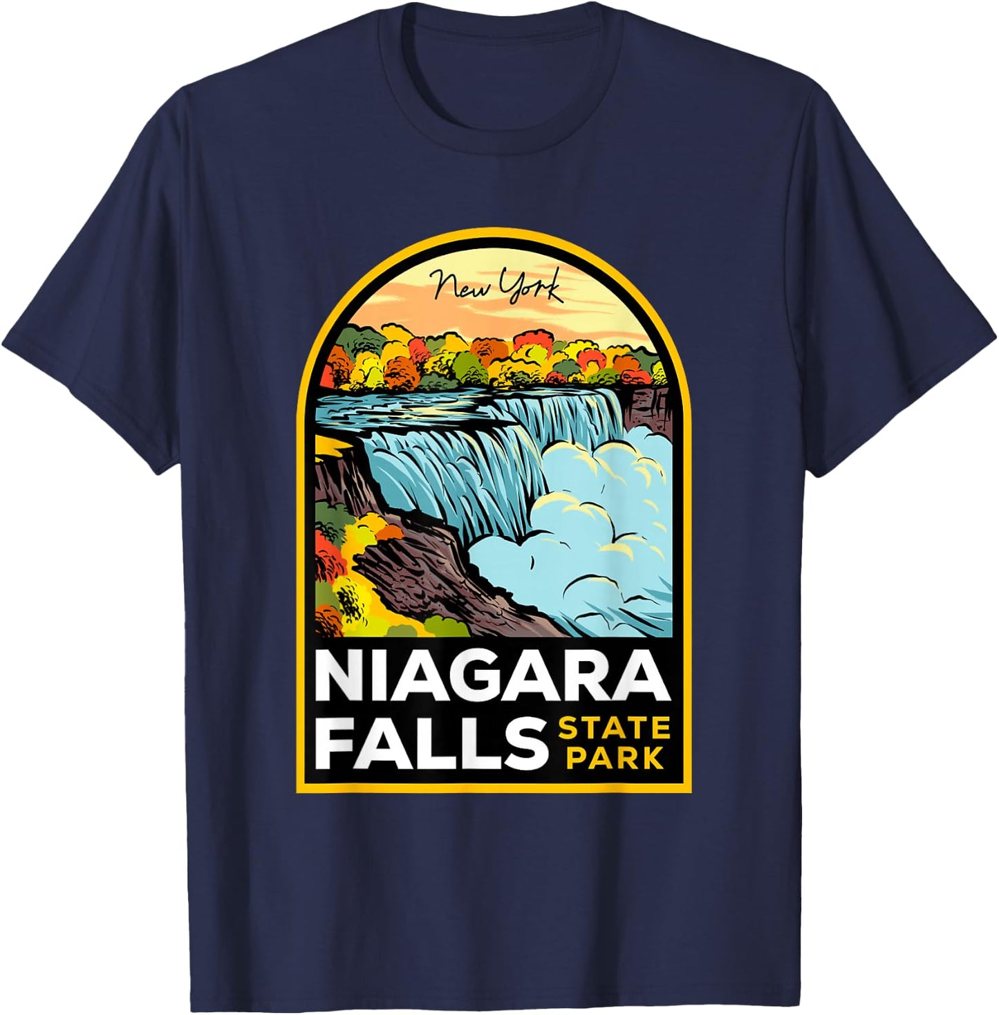 Niagara Falls State Park NY T-Shirt - T-Shirt | Navy