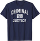 Future Criminal Justice Major College Graduate Graduation T-Shirt - T-Shirt | Navy