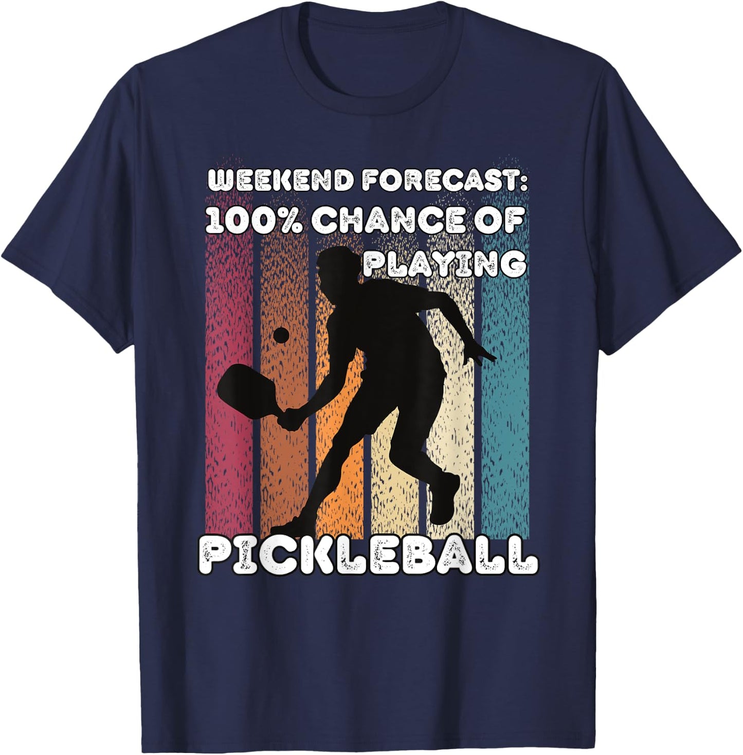 Pickle Ball Queen Gear & Player Funny Pickleball T-Shirt - T-Shirt | Navy