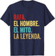 Rafa The Man The Myth The Legend Gift Rafa T-Shirt - T-Shirt | Navy