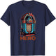 Classic Jukebox Hero Lover T-Shirt - T-Shirt | Navy
