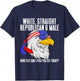 White Straight Republican Male How Can I Piss You Off Today T-Shirt - T-Shirt | Navy