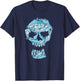 Blue Big Ol' Sneaker Head Blue Color Graphic T-Shirt - T-Shirt | Navy