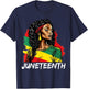 Juneteenth 1865 Melanin Women RBG Colors African American T-Shirt - T-Shirt | Navy