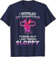I Googled My Symptoms Turns Out I Just Needed Sloppy Christm T-Shirt - T-Shirt | Navy