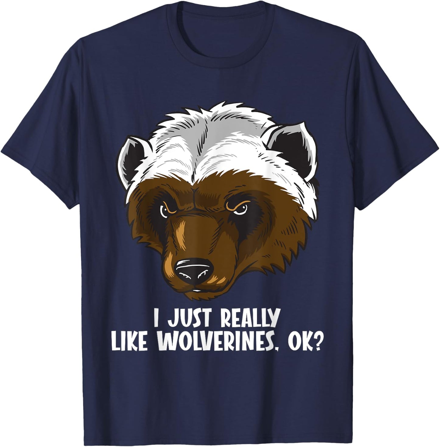 I just really like Wolverines Wolverine T-Shirt - T-Shirt | Navy