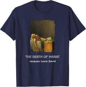 The Death Of Marat T-Shirt - T-Shirt | Navy