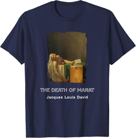 The Death Of Marat T-Shirt - T-Shirt | Navy