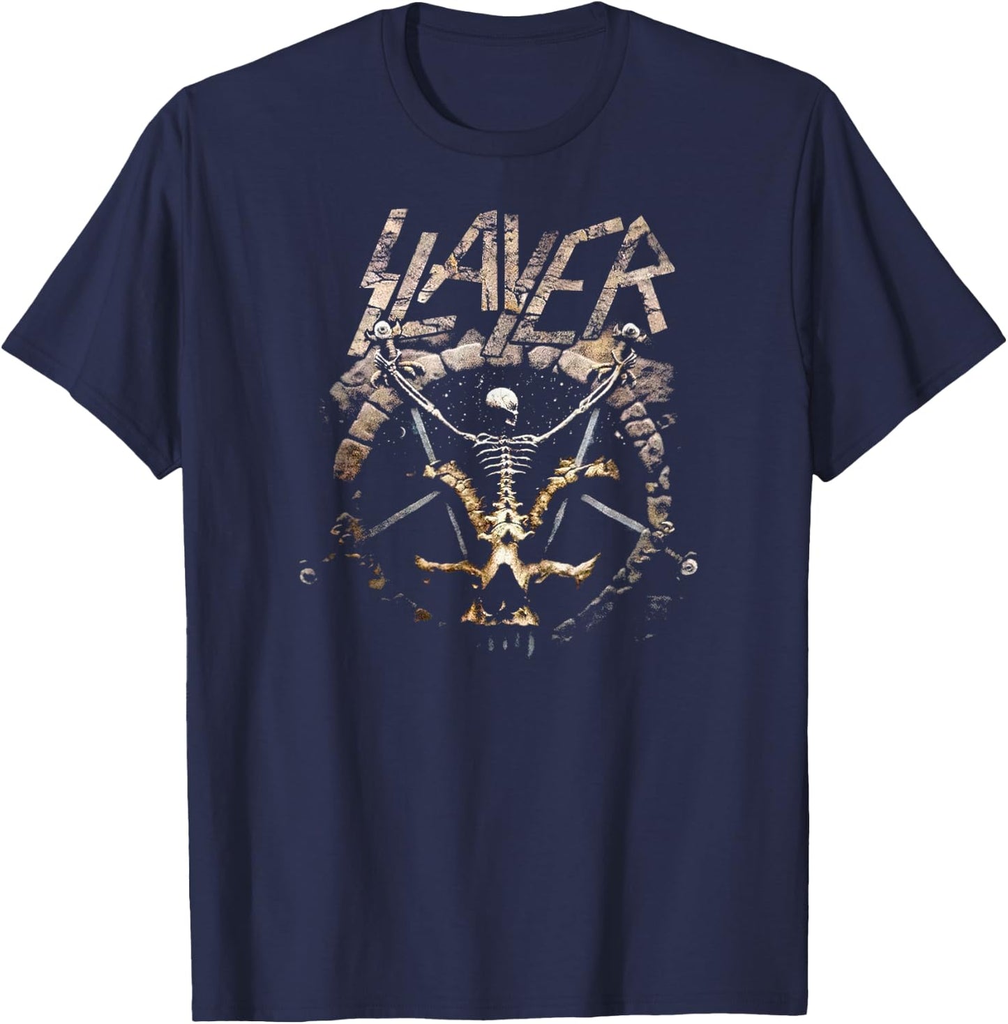 Slayer – Divine Intervention T-Shirt - T-Shirt | Navy