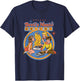 Steven Rhodes Devil's Music Rock & Roll Retro Dark Humor T-Shirt - T-Shirt | Navy