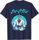 The Ground Is My Ocean Jiu Jitsu Shark T-Shirt - T-Shirt | Navy