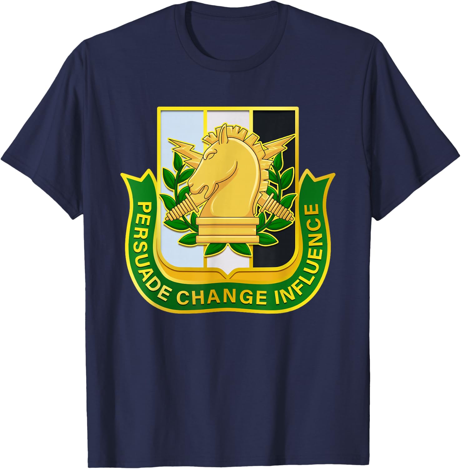 Psyop Information Warfare Military Psyop T-Shirt - T-Shirt | Navy