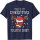 This Is My Christmas Shirt Football Xmas Sports Boy Men Kids T-Shirt - T-Shirt | Navy