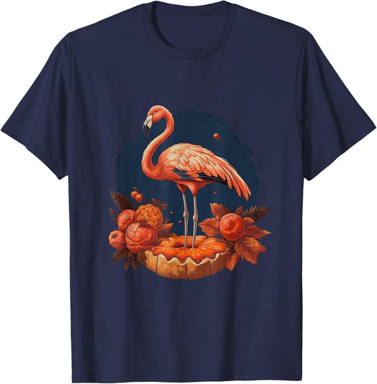 Turkey Pumpkin Pie Thanksgiving Day Autumn Men Women Kids T-Shirt - T-Shirt | Navy