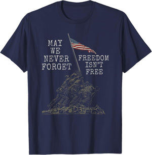 US Flag Patriot Soldier American Army 4th of July Veteran T-Shirt - T-Shirt | Navy