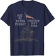 US Flag Patriot Soldier American Army 4th of July Veteran T-Shirt - T-Shirt | Navy