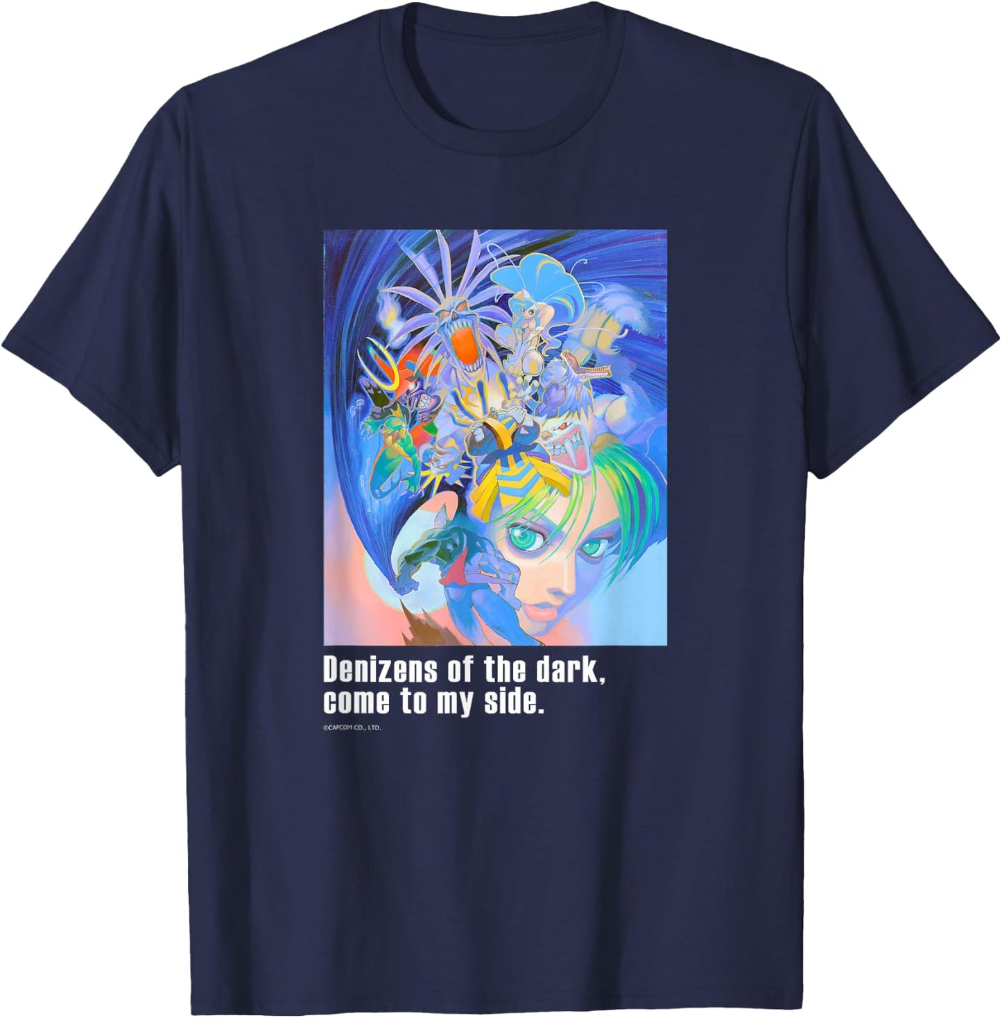 Darkstalkers T-Shirt - T-Shirt | Navy